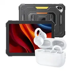 CUBOT - Combo Tablet Tab Kingkong Mini Ram 6GB ampliable a 16GB Rom 128GB + Audífonos Remax OWS-20