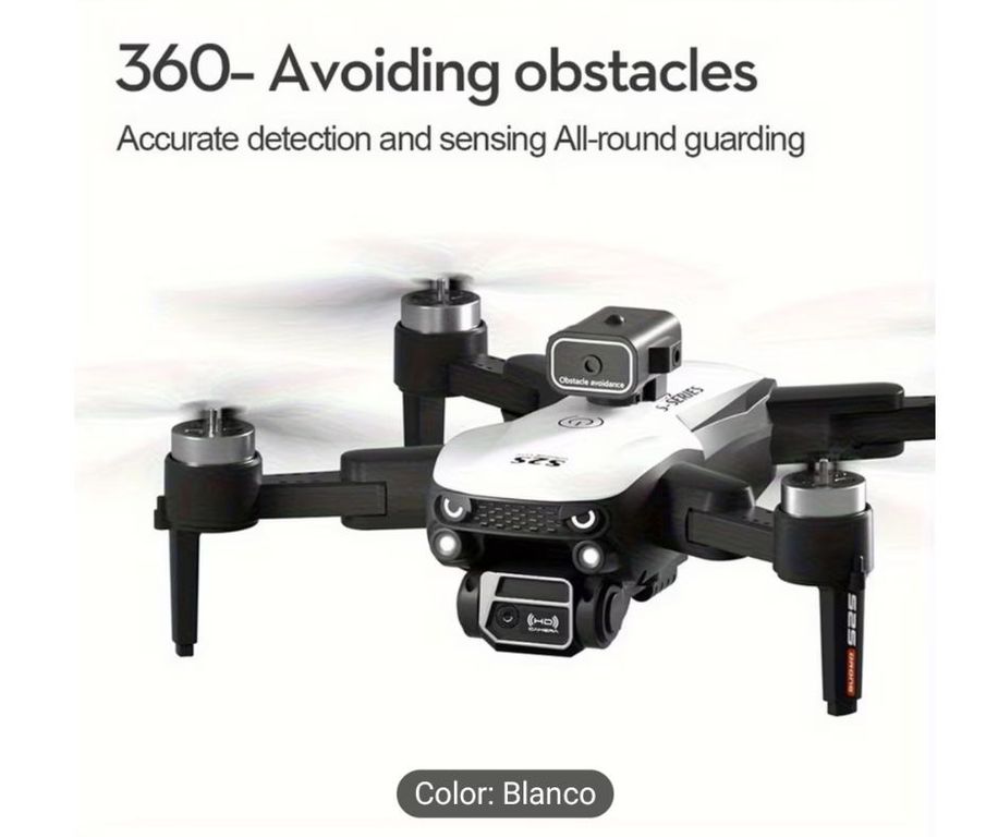 DRON PROFESIONAL DOBLE CAMARA + 8K + MALETIN + EVITA OBSTACU