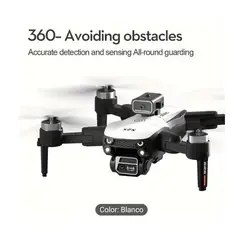 GENERICO - DRON PROFESIONAL DOBLE CAMARA + 8K + MALETIN + EVITA OBSTACULOS