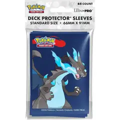 POKEMON - Fundas Micas Sleeves para Cartas TCG para 65 cards - Mega Charizard X - Ultra Pro