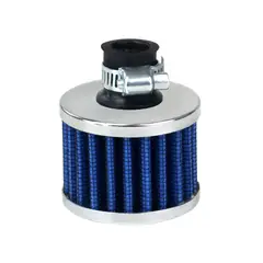 JET - Mini Filtro Cónico de aire para motocicleta alto flujo 6cm Azul