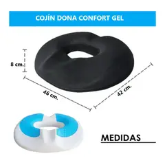 GOLD PREMIUM - COJÍN COXIS VISCOELASTICA GEL TECH PREMIUM
