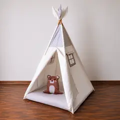 EL TEPEE - Carpa tipi + cojín OSO