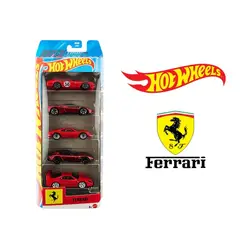 HOT WHEELS - 1:64 Basic 5 Pack Set 2026 Ferrari