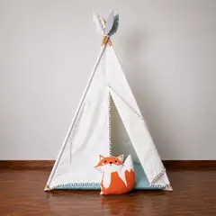 EL TEPEE - Carpa tipi + cojín ZORRO