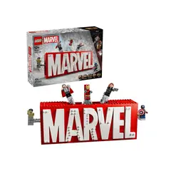 LEGO - Marvel Logo Minifigures Collectible 76313