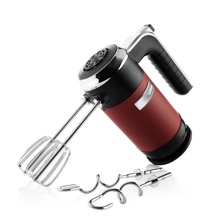Batidora de mano con base 350W Retro WH rojo