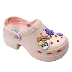LOONEY TUNES - Sandalias Mujer Clog Casual Rosado