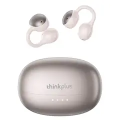 LENOVO - Audífonos Inalámbricos LK6 Tipo Clip Bluetooth 5.4 Rosados