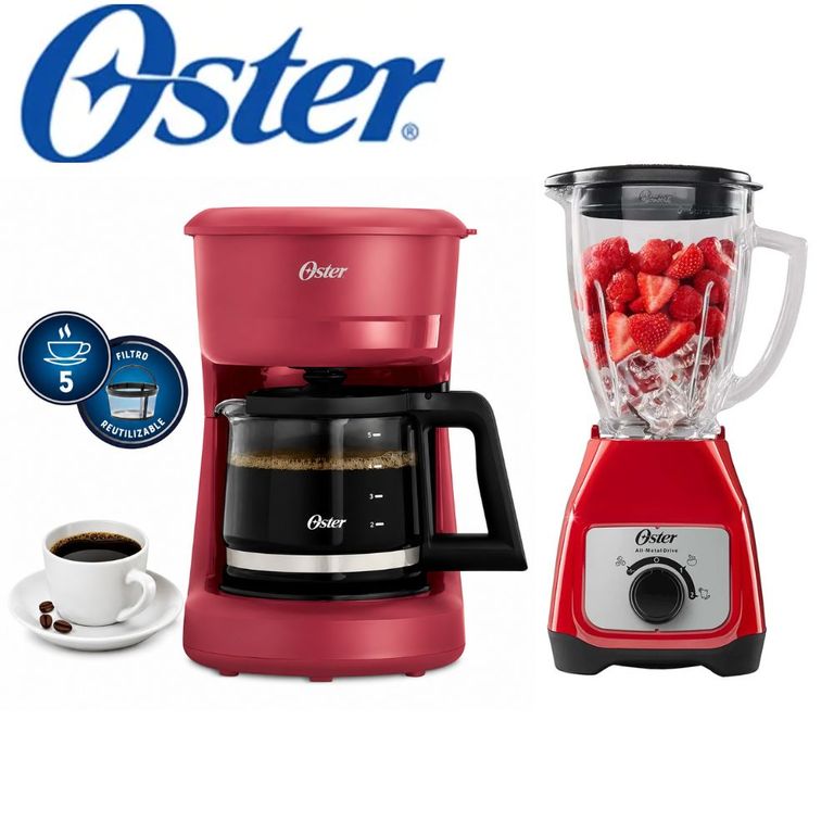 Combo Licuadora BLSTKAGRRD mas Cafetera BVSTDCS51R