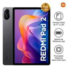 XIAOMI - Tablet Redmi Pad 2 4gb 128gb Gris 11" wifi