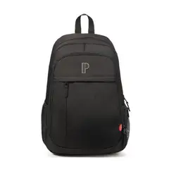 PORTA - Mochila Portalaptop Tirantes Acolchados Bogge Negro