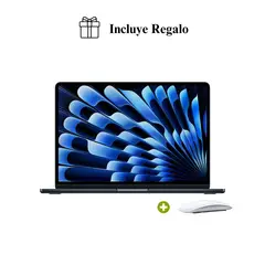 APPLE - Nuevo MacBook Air M5 13” 16GB RAM + 512GB ( Teclado Ingles ) - Midnight + Magic Mouse