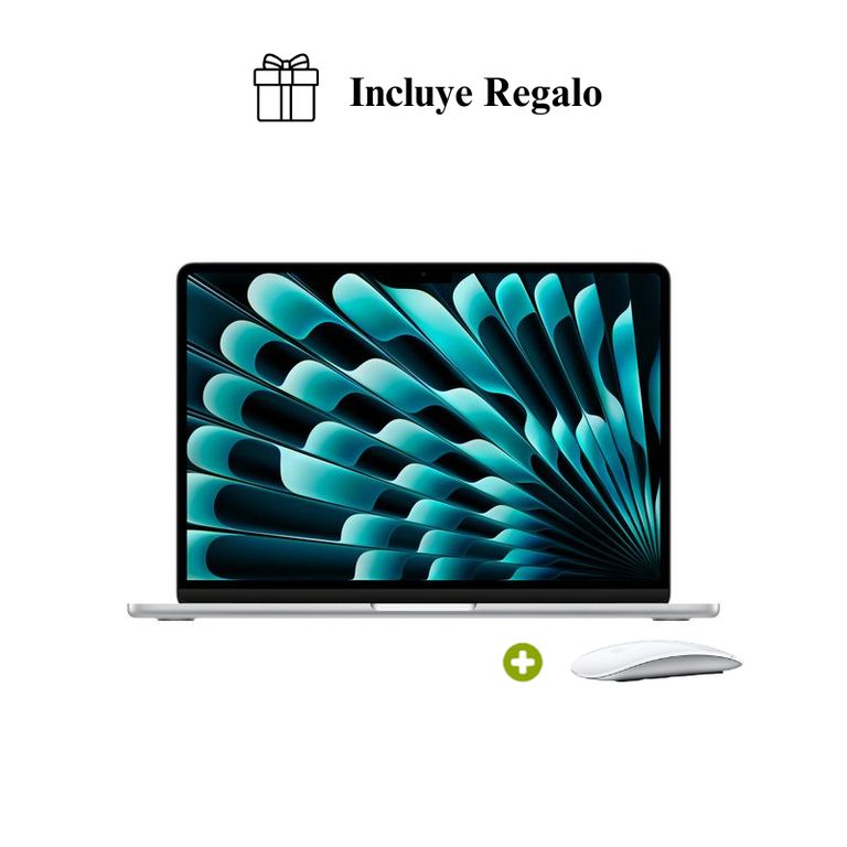 Nuevo MacBook Air M5 13” 16GB RAM + 512GB ( Teclado Ingles ) - Silver + Magic Mouse