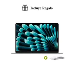 APPLE - Nuevo MacBook Air M5 13” 16GB RAM + 512GB ( Teclado Ingles ) - Silver + Magic Mouse