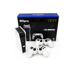 GENERICO - GAME STICK CONSOLA DE JUEGOS PARA TV 10000 NIVELES HDMI 4K + 2 JOYSTICKS.