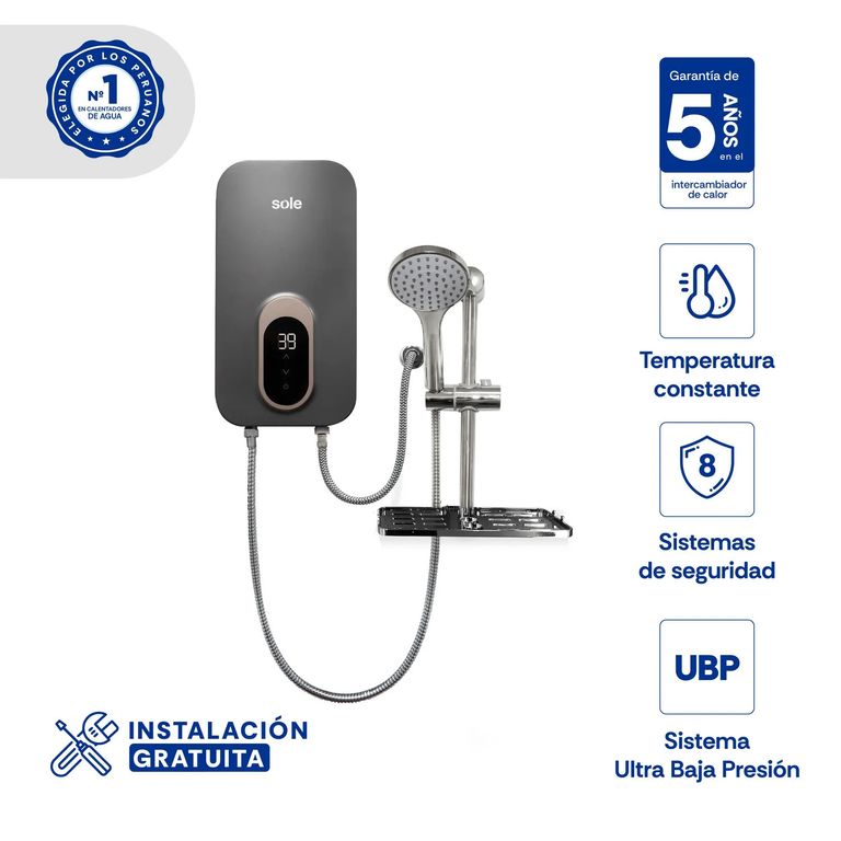 Rapiducha Eléctrica Prime Temp-Pro 5500W con Accesorios