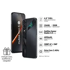 ZTE - Celular Nubia Neo 5 8gb ram 256gb 5G