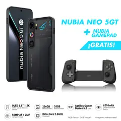 ZTE - Celular nubia Neo 5 GT 5G 8GB + 256GB + gamepad