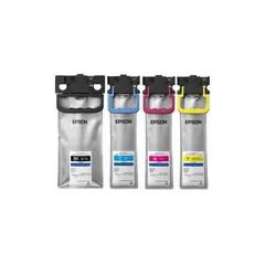 EPSON - Tinta DE impresora workforce pro EM-C800 EP-C800 kit x 4 TINTAS T12N