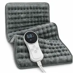 OEM - Almohadilla Térmica Eléctrica para Espalda Cuello Abdomen Piernas 30x60 cm 220V 75W