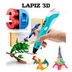 OEM - LAPICERO LAPIZ 3D IMPRESION RAPIDA CON FILAMENTO DE COLORES UNISEX