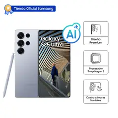 SAMSUNG - Celular Galaxy S25 Ultra 256 GB Dual SIM Titanium Silverblue