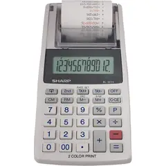 SHARP - Calculadora EL1611V 12 Dagitos LCD Portatil