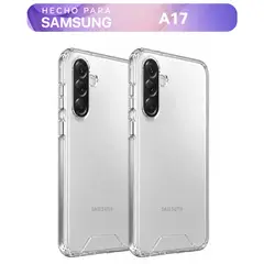 CASE - Combo 2 Space Transparente Para Samsung A17 Funda Para Celular