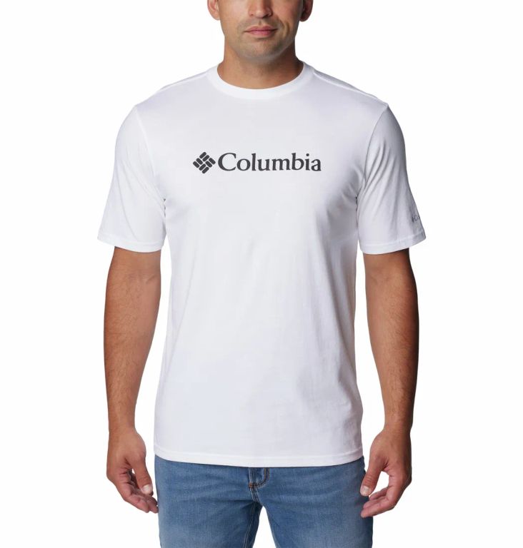 Polo Hombre Csc Basic Logo Blanco