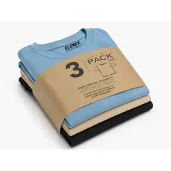 ELENEX - PACK X3 POLO BASICO