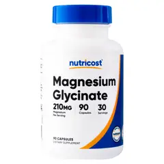 Nutricost - Glicinato Magnesio - 90 Cápsulas