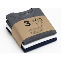 ELENEX - PACK X3 POLO BASICO