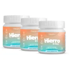 TMX - PACK X 03 - HIERRO KIDS Wellness - Gomitas Hierro Niños 70 Gomitas Maracuya