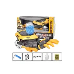 PREMIUM - Brazo Lanzador De Hidrogel Metralleta Bumblebee Para Niños