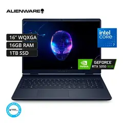 Dell - Alienware 16 Aurora AC16250 Core 7-240H, 16GB RAM, 1TB SSD, RTX 5050 8GB, 16″ WQXGA, Windows 11