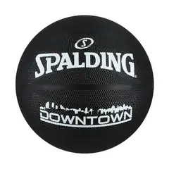 GENERICO - PELOTA DE BASQUET SPALDING DOWNTOWN NEGRO N7