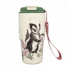KEEP - Mug Vaso Acero Termico Flor Bambi Con Correa Disney Home 600 ML