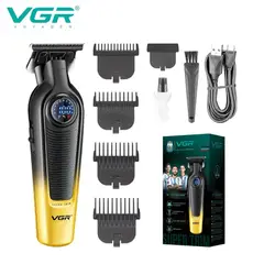 OEM - Máquina Cortar Pelo Profesional Patillera Vgr V-996 7000 Rpm Cuchilla Cerámica
