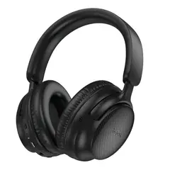 HOCO - Audifonos Bluetooth W53 Diadema Orejeras Negro
