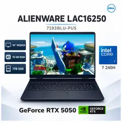 Dell - Laptop Gamer ALIENWARE AURORA 16 AC16250 Intel® Core™ 7 240H 16G RAM 1TB SSD GeForce RTX™ 5050