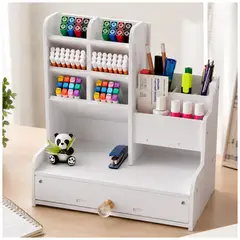 KELLER - Organizador de Escritorio con Compartimentos para Oficina SJ-094