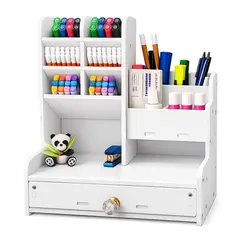 KELLER - Organizador de Escritorio con Compartimentos para Oficina SJ-094