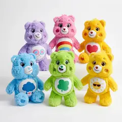 TOYNG - Pack x 6 Peluches cariñositos 20 cm Colección Completa Original