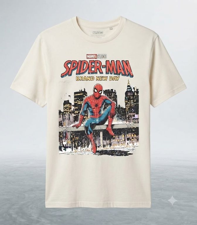 Polo Hombre Araña Hueso