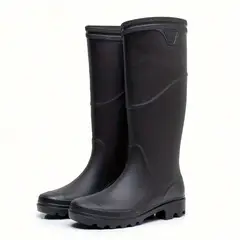 VATYERTY - Botas de lluvia altas para hombre resistentes antideslizantes