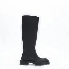 VATYERTY - BOTAS Martin de cabeza redonda botas de tubo alto botas largas