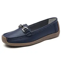 VATYERTY - Mocasines elegantes sin cordones para mujer suaves y cómodos