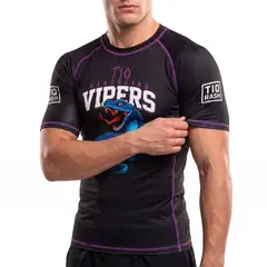 GENERICO - Rashguard de Compresión Strike Vipers Classic - TIO Rashguard - Manga Corta