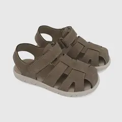 COLLOKY - Sandalia Casual Caminante Niño Café